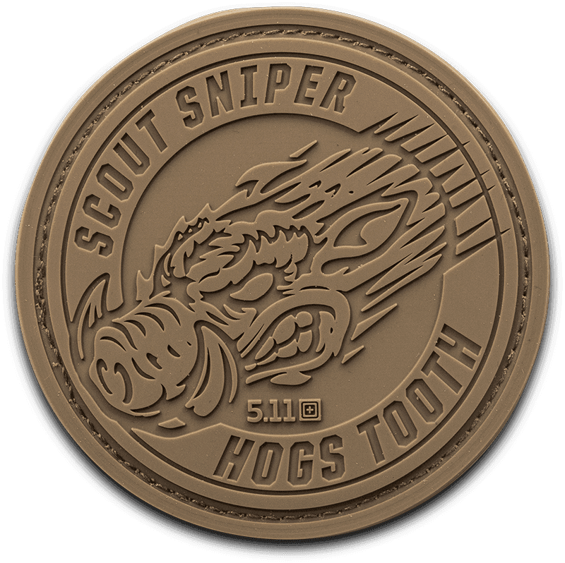 5.11 Tactical Hogs Tooth Desert Patch