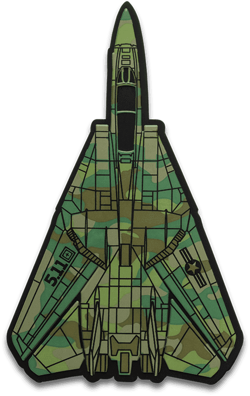 5.11 Tactical F14 Earth Camo Patch