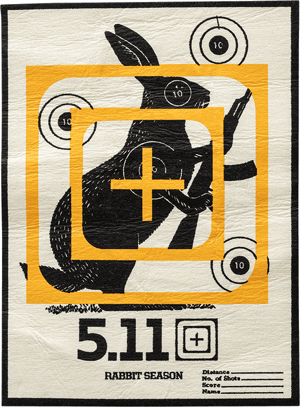 5.11 Tactical Bad Bunny Target Patch