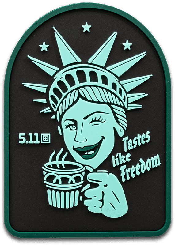 5.11 Tactical Liberty Coffee Patch