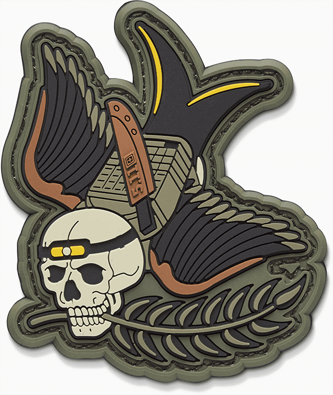 5.11 Tactical Broken Sparrow Patch (Color: Multi)