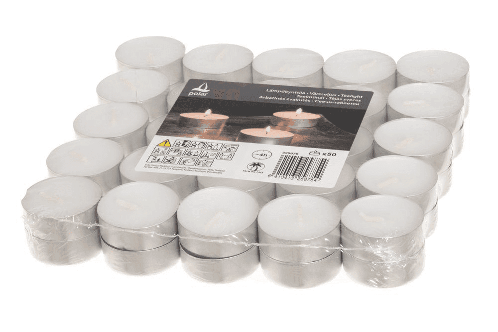 Polar Tealight Candle 4h 50st