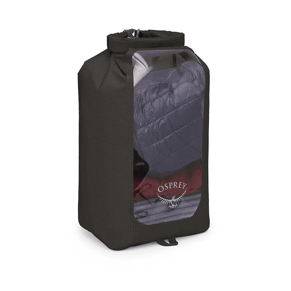 Osprey Ultralight Dry Sack w/ Window (Color: Black, Size: 20 L)