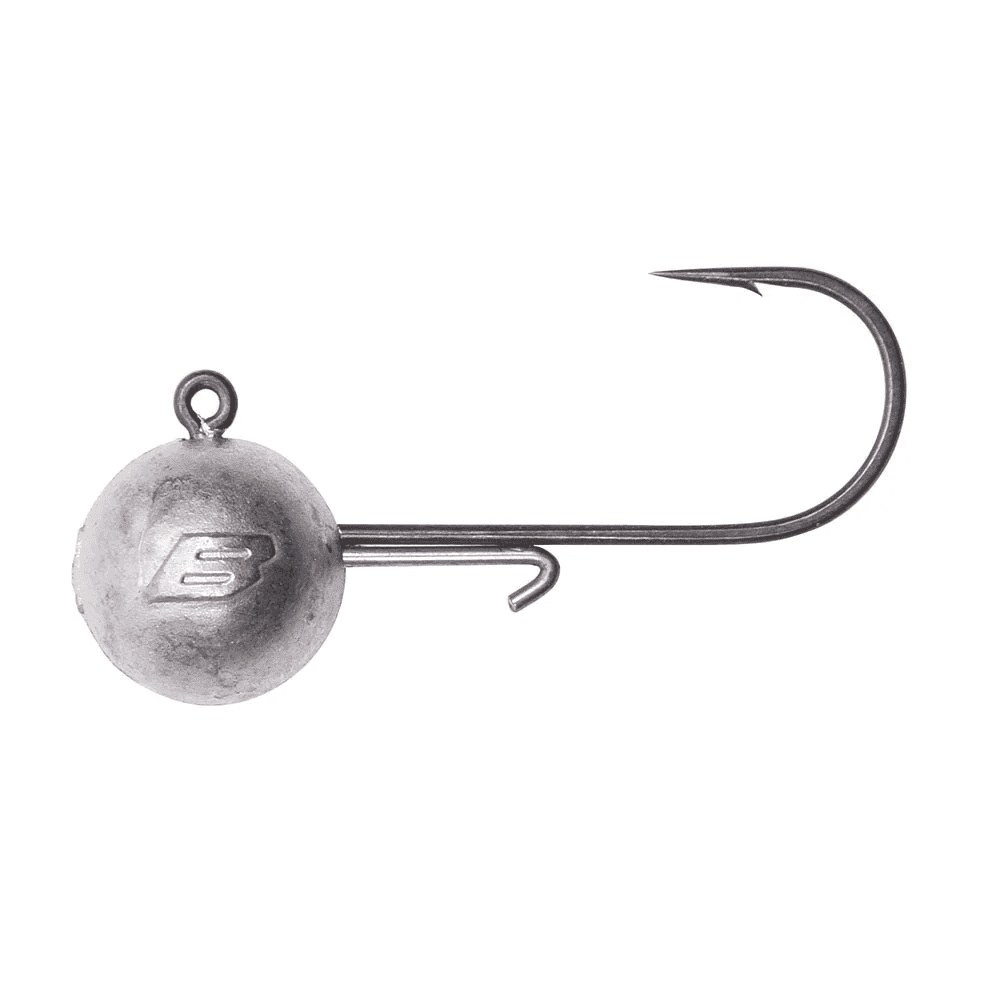 BKK Round Elite-Classic Bait Keeper Jig Head 3 Pcs (Size Weight & Hook Size: 5g 6/0#)