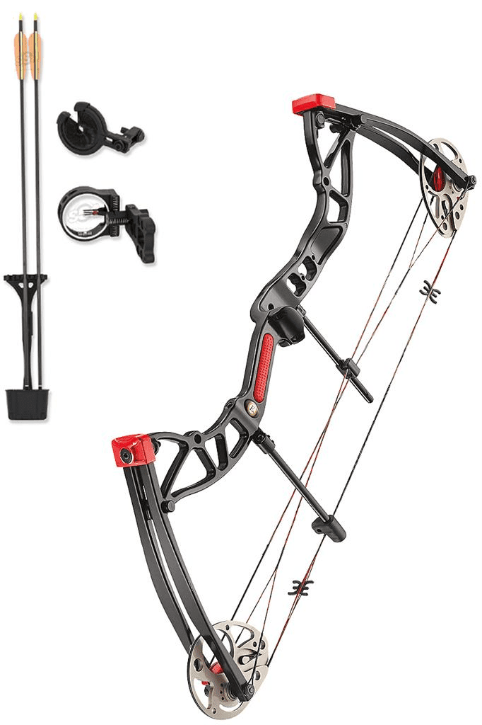 EK Exterminator Compound 17-31" 20-70Lbs - Black/Red