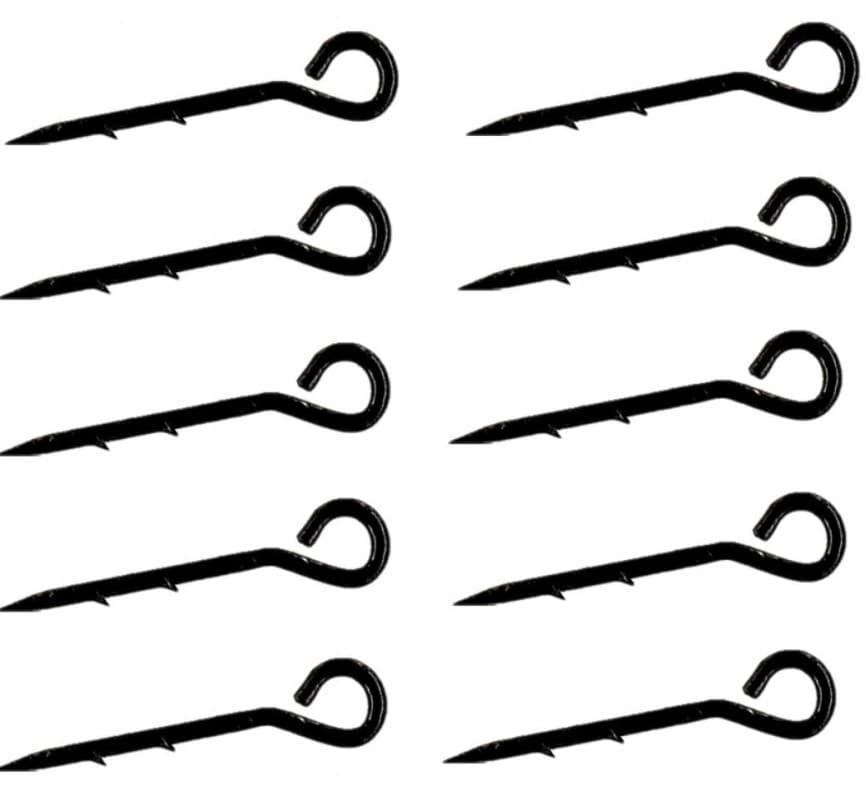 Mikado Method Feeder Bait Screw 10 Pcs (Size: #10mm)