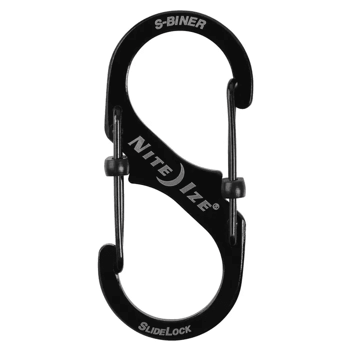 Nite Ize S-Biner SlideLock (Size: 2 Black)