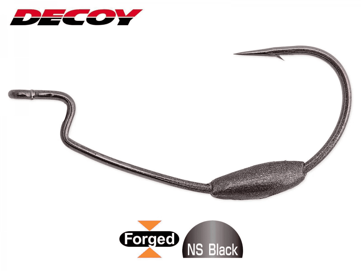 Decoy Back Switcher Offset Hook Worm 103 5/0 (Size: 5/0)