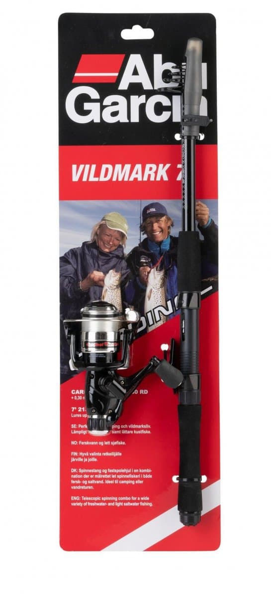 Abu Garcia Teleskop Haspel Combo Vildmark (Length / Casting Weight / Line: 274cm / 15-50g / 120m 0,35)