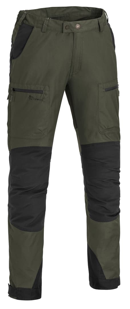 Pinewood Pants Caribou TC Extreme (Color: Moss green/Black, Size: D112)