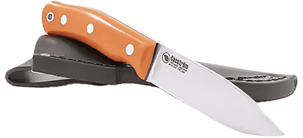 Casström No.10 Swedish Forest Knife - Orange G10 Stainless