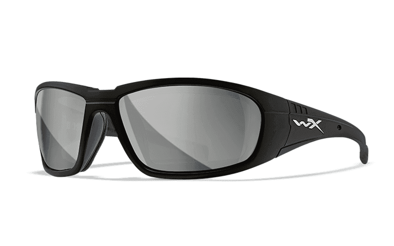 WileyX Boss Lenses Silver Flash Frame Matte Black