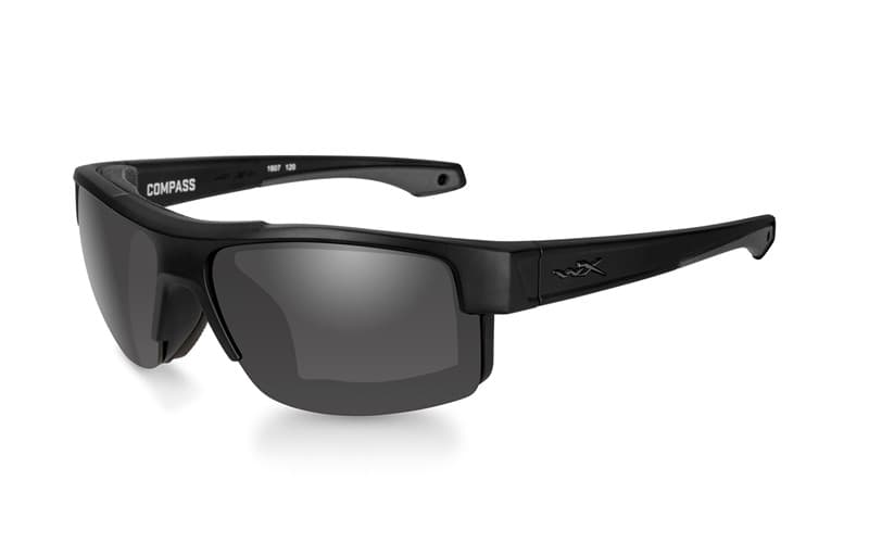 WileyX COMPASS Smoke Grey Matte Black Frame
