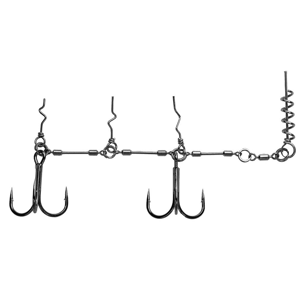 BKK Chain-21 Stinger Rig (Size: #3/0)