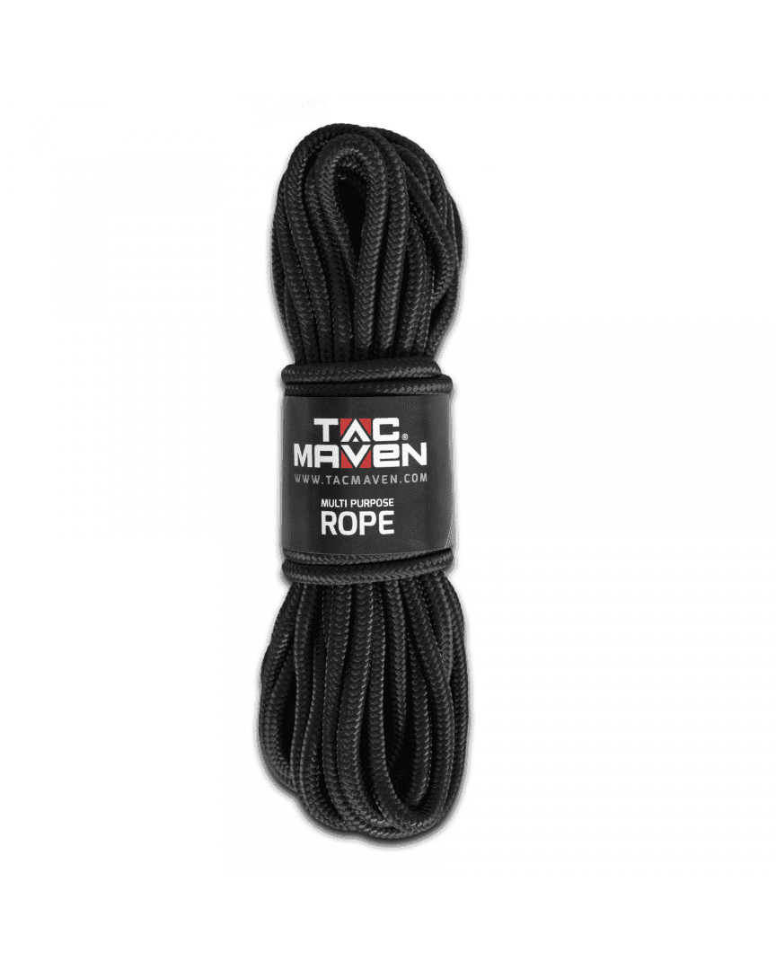 Pentagon Tac Maven Multi Purpose Rope - 15mx10mm (Color: Black)