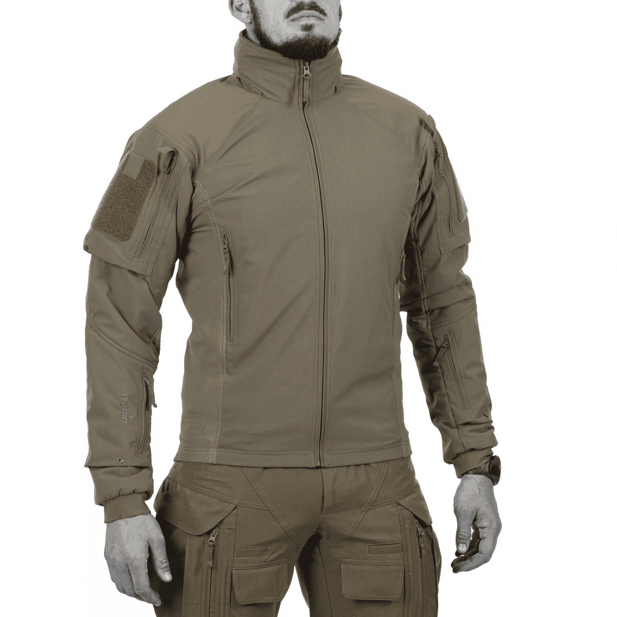 UF PRO Delta AcE Plus Gen.3 Tactical Winter Jacket (Color: Brown Grey, Size: Medium)