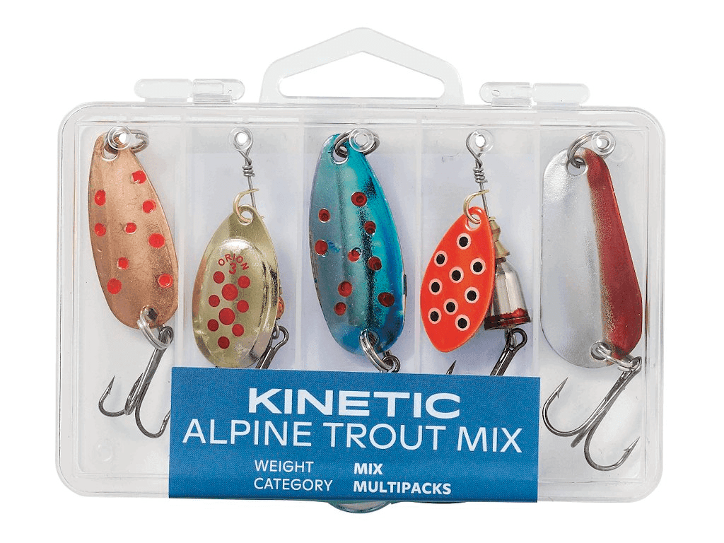 Kinetic Alpine Trout Mix 5pcs