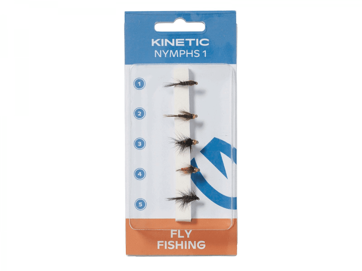 Kinetic Nymph flies 5 Pcs