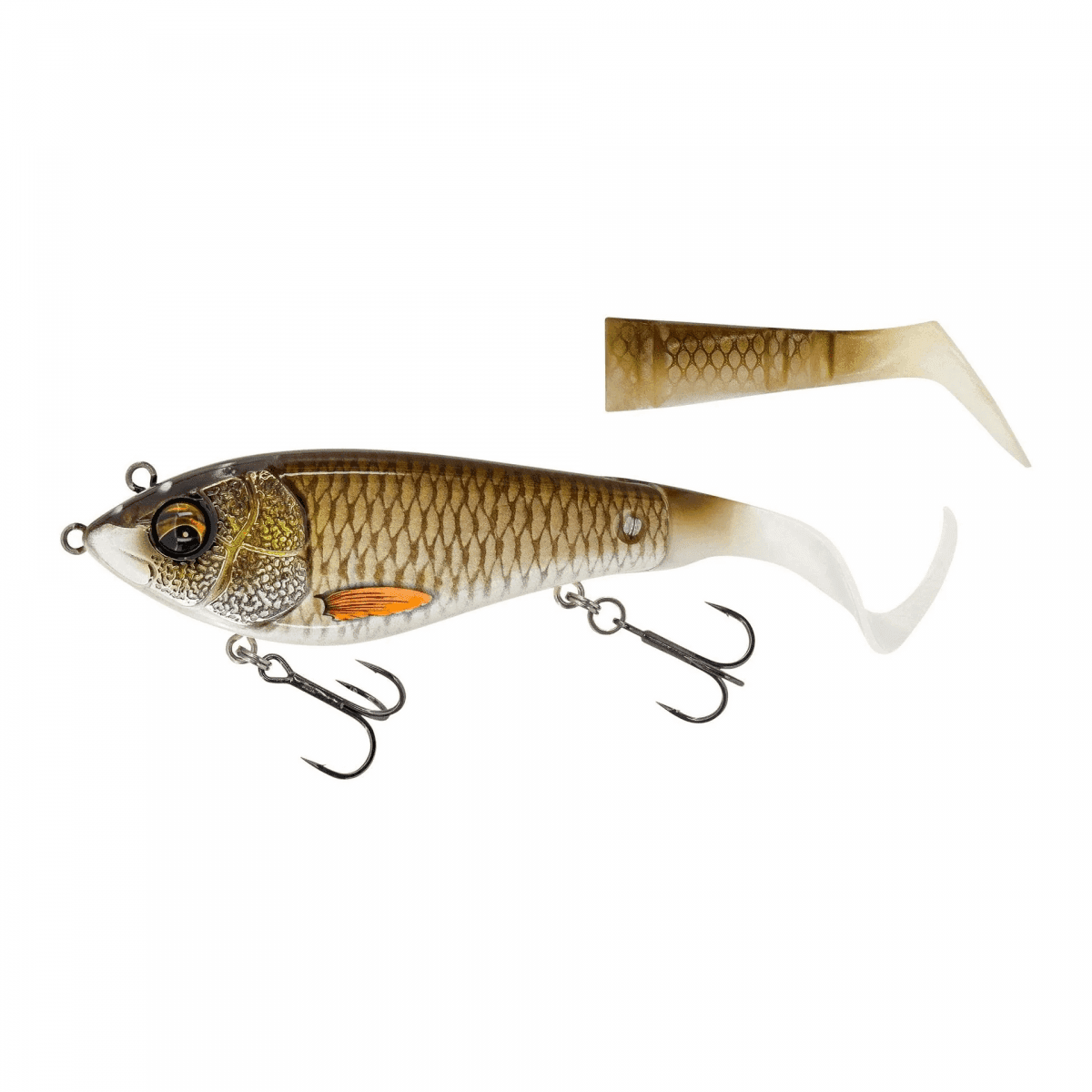 Savage Gear Deviator Tail 16,5cm/48g Slow Sink (Color: Chrome Perch)