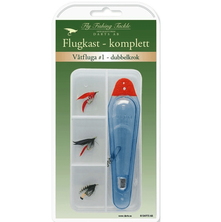 Darts Flugkast Complete Wet Fly #1 Doublehook