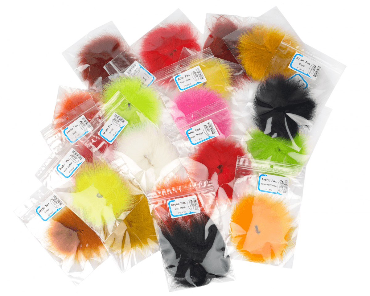 Fly-Dressing Arctic Fox (Color: Black XXL)