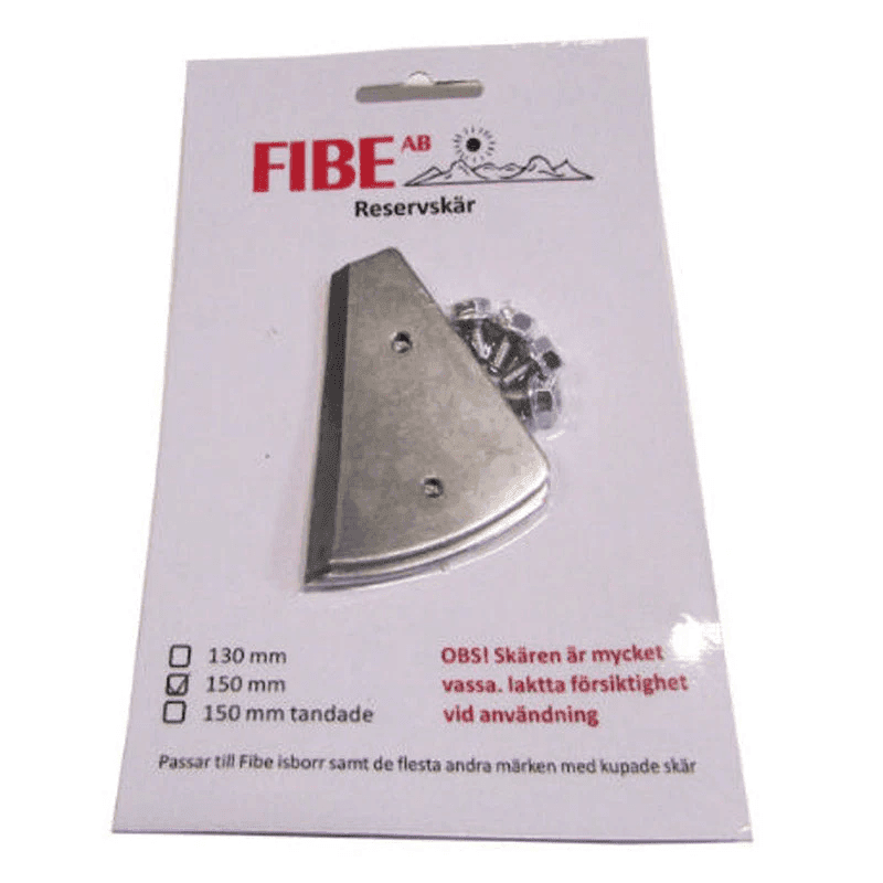 Fibe Universal Utbytes Skär till Isborr Skärsats - Kupade (Type: 110 mm Kupade)