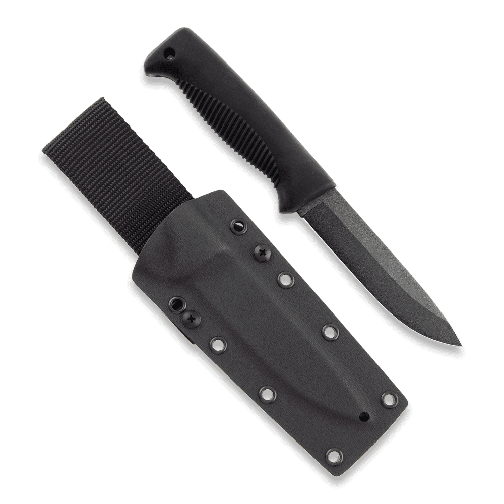 Peltonen M07K PTFE Ranger Puukko Teflon with Kydex Sheath - Black
