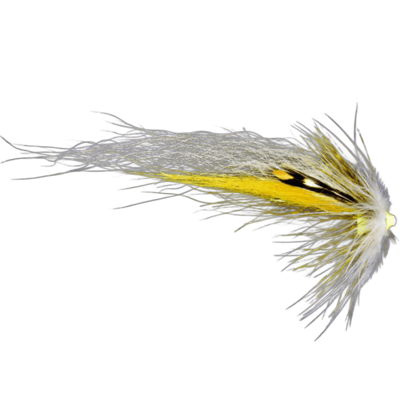 Frödin BTT No Body Yellow White Wing (Length: 4cm)