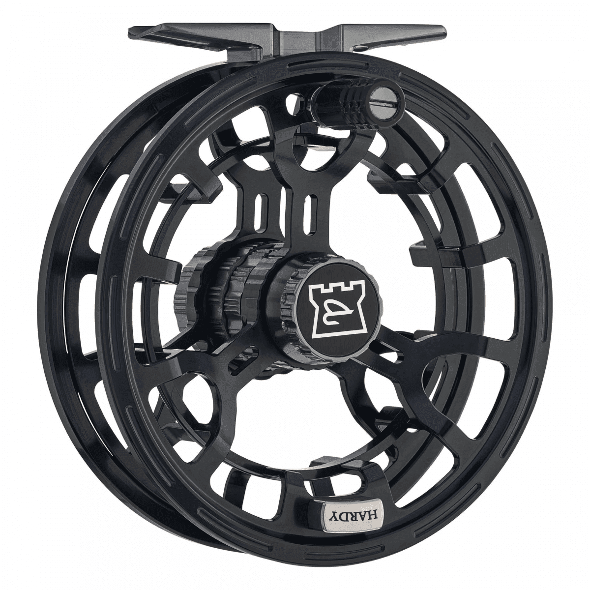 Hardy Flyreel Averon Black (Size: 5000 AFTM#4-6)