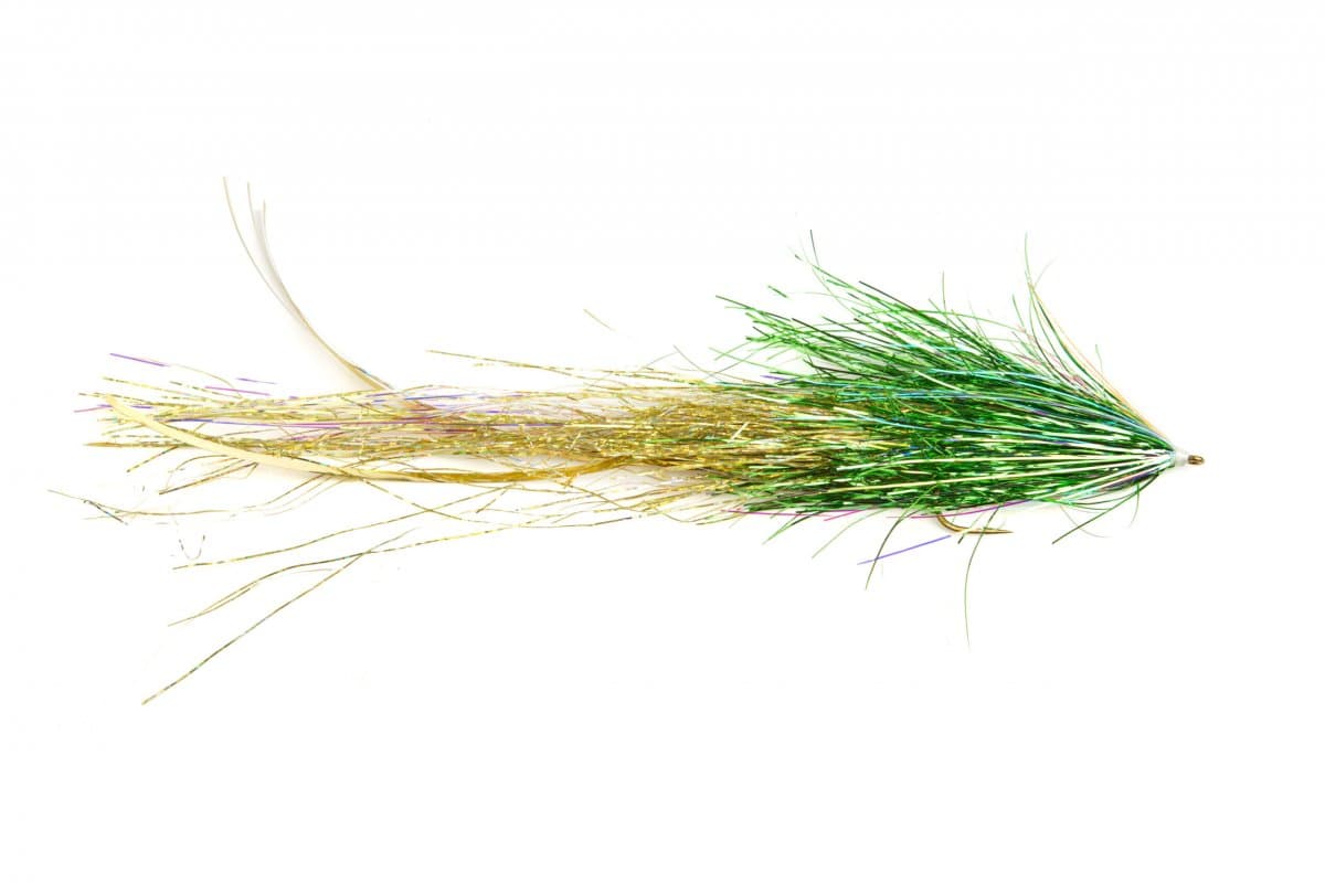 Fly-Dressing Pikefly Flashabou Deceiver Green/Gold