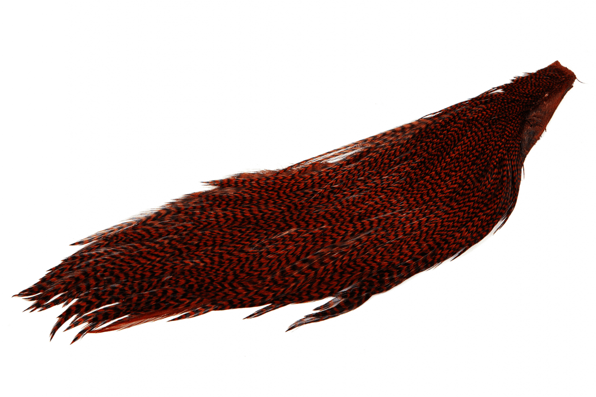 Hareline Half Cape Grizzly Brown