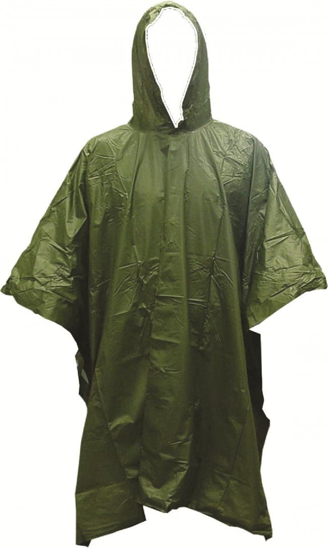 Highlander PVC Poncho - Olive