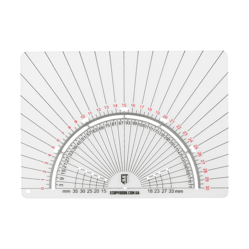 M-Tac Ecopybook Tactical Protractor PR-R