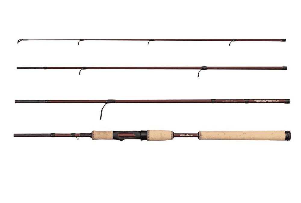 Abu Garcia Tormentor2 Travel Spinning Rod (Type: 904M - 7-28 g / 2.74 m)