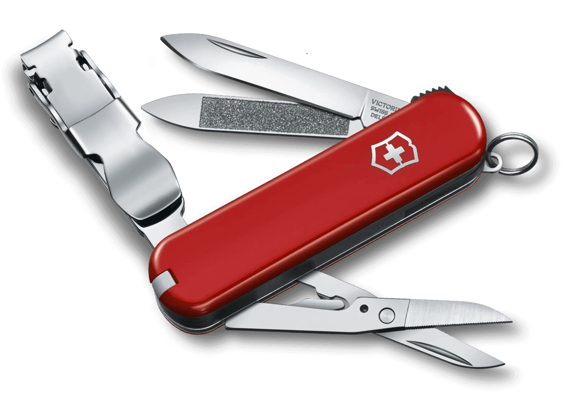 Victorinox Nail Clip 580 - Red