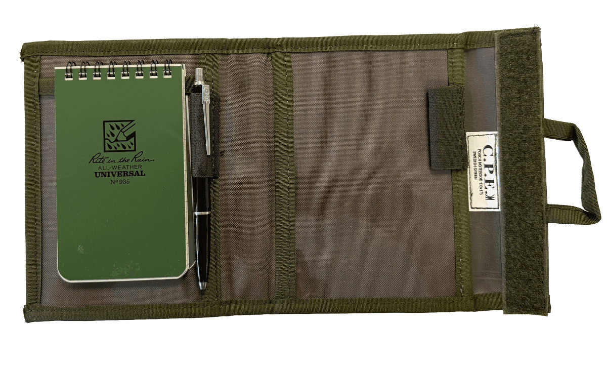 C.P.E SF Notebook Cover Medium (Color: Black)