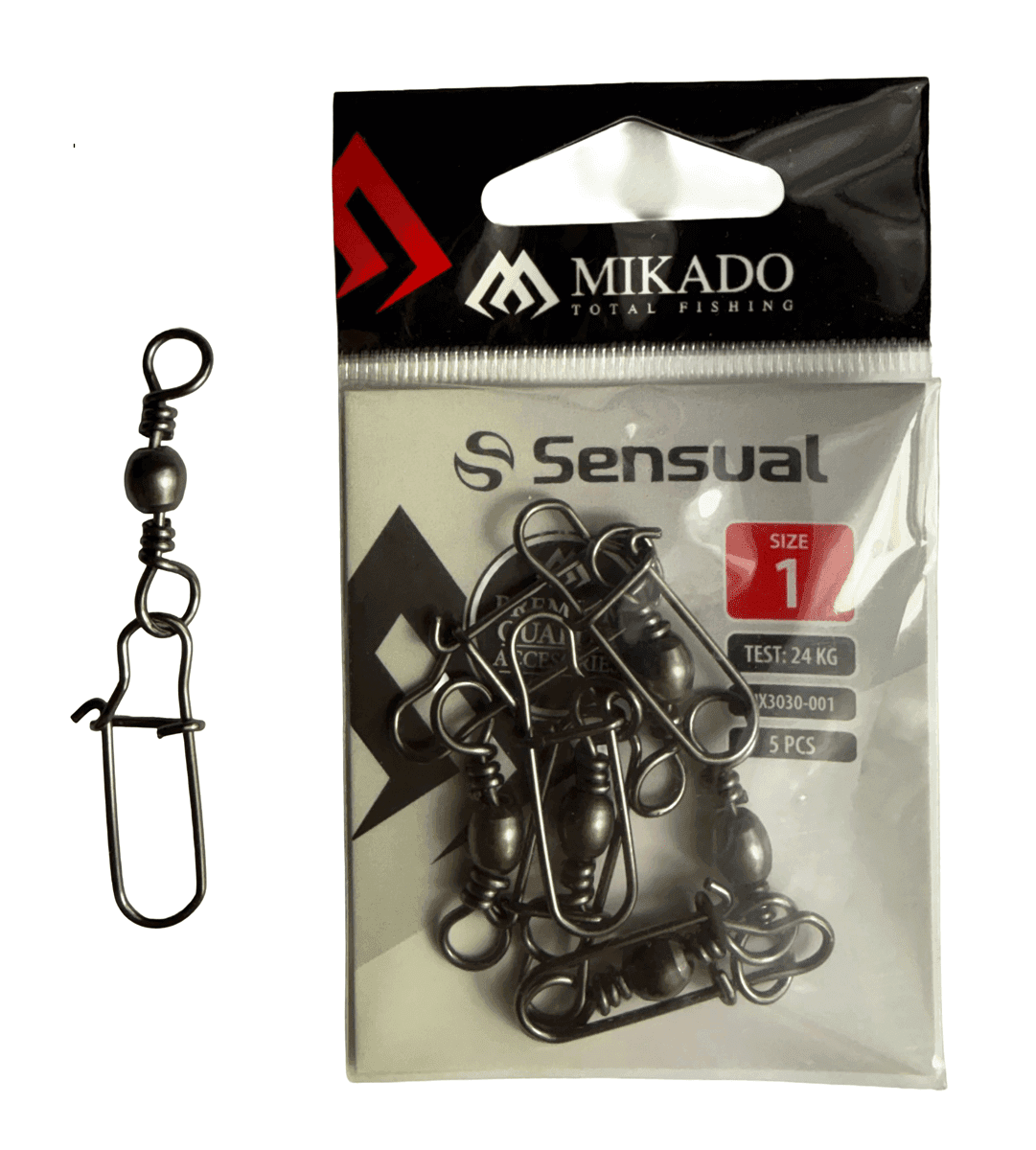 Mikado Sensual Barrel Swir Fastlock 5pcs (Size: 1)
