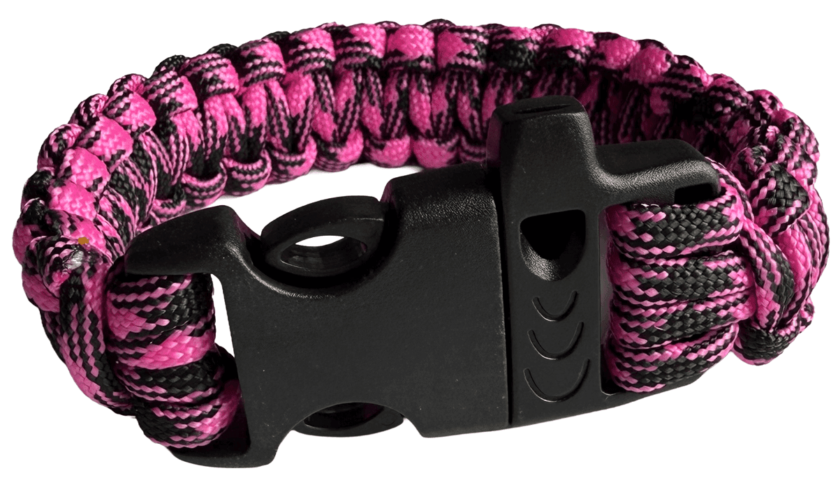 HLTD Paracord Bracelet with Whistle 25mm (Color: Glow)
