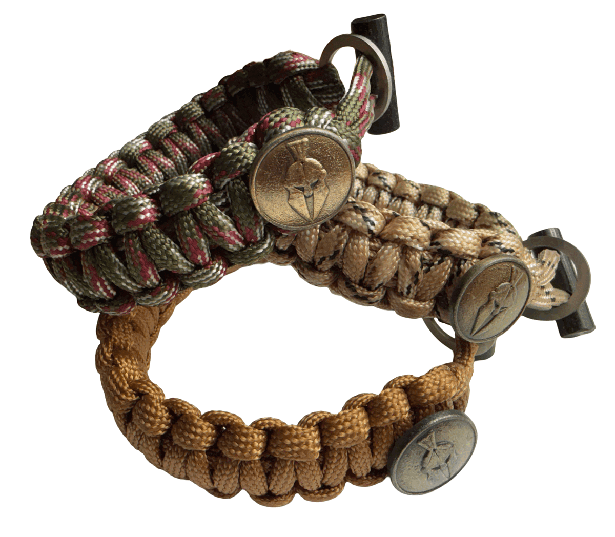 HLTD Paracord Bracelet Spartan Survival 20 mm (Color: GB Snake)
