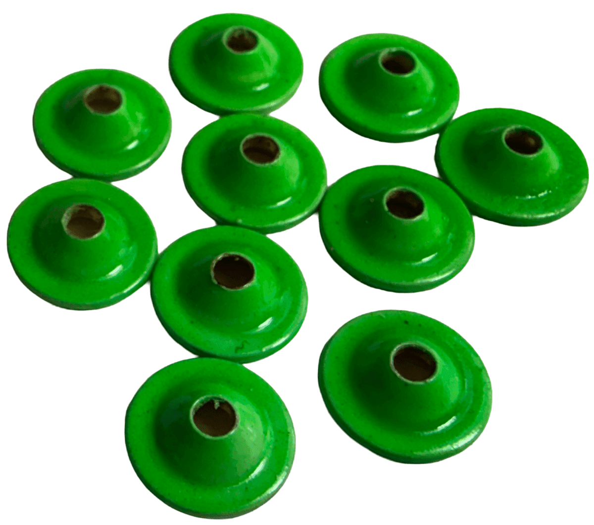 Tellis Collection Monster Cone Medium 10 Pcs (Color: Dark Red)