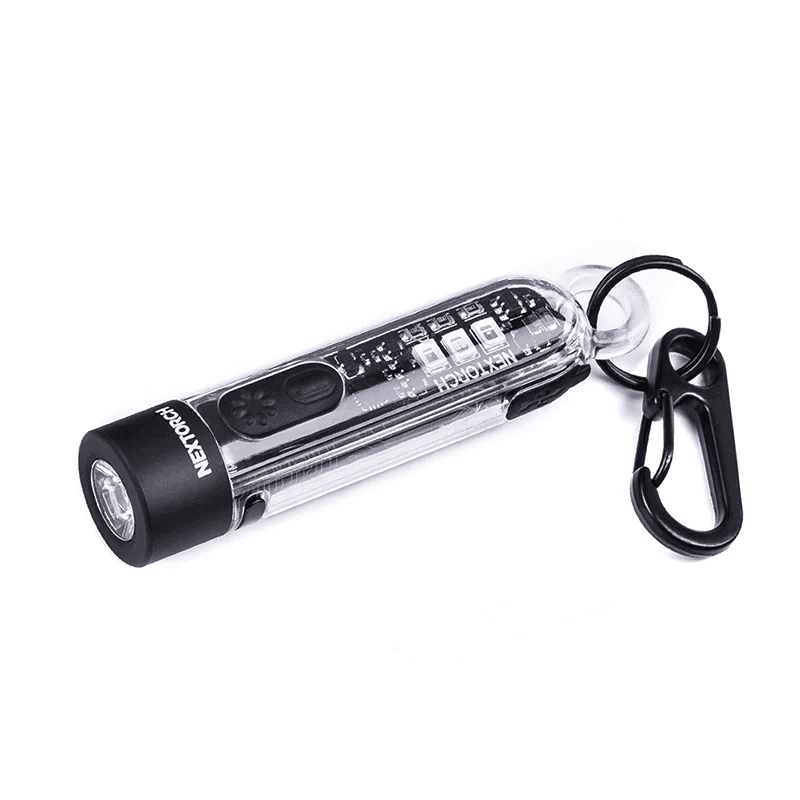 Nextorch K40 Multi-Light Source Flashlight White/Red/Blue/UV - 700LM IPX4