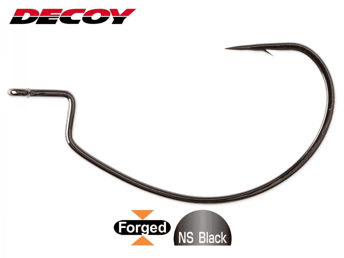 Decoy Kg Wide Gap Offset Hook Worm 25 (Size: 1)