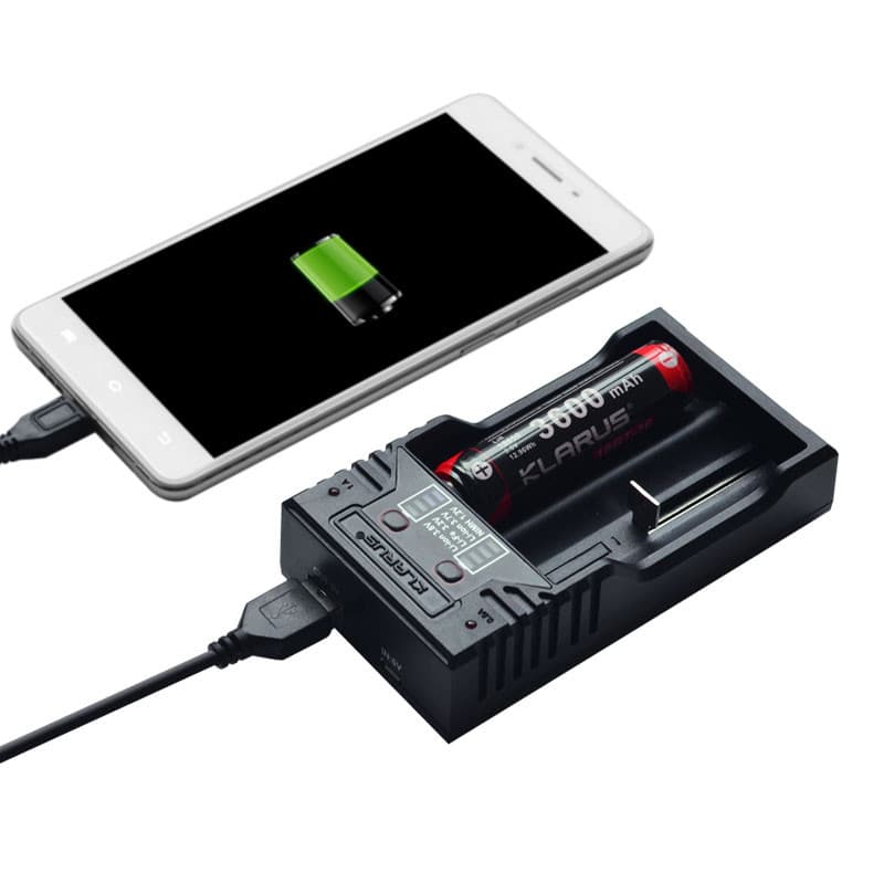 Klarus K2 Batteriladdare