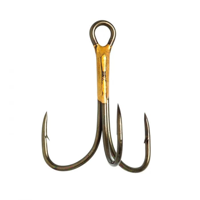 Eagle Claw L374 Treble Bronze 10 pcs (Size: #4/0)