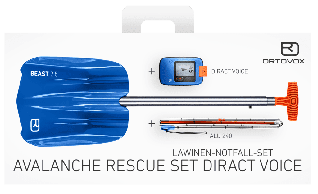 Ortovox Rescue Set Diract Voice Safety Blue