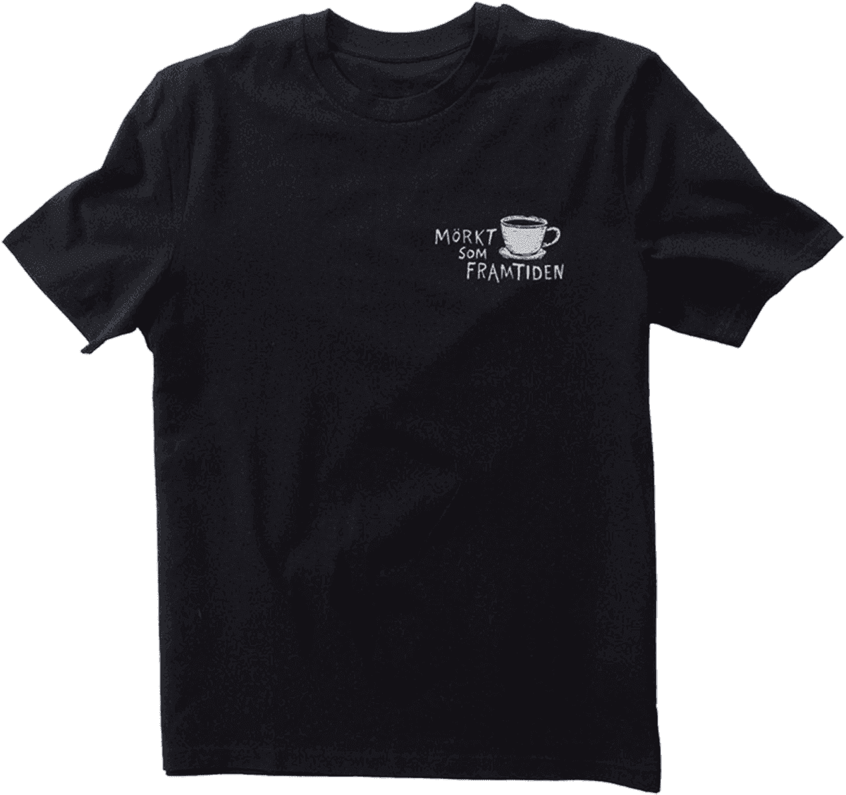 Lemmel Kaffe T-Shirt Mörkt som Framtiden (Size: Medium)