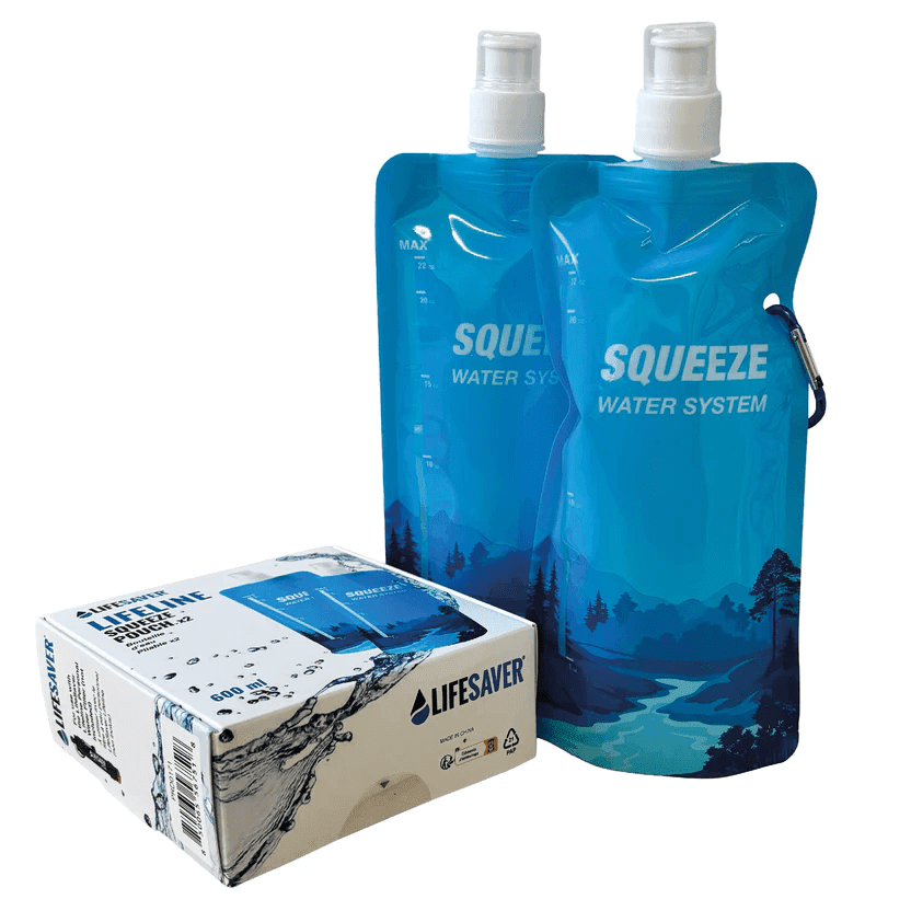 LifeSaver Lifeline - Squeeze Pouch 2pcs