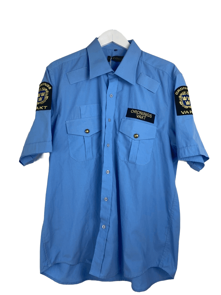 Lion Of Sweden Ordningsvakt Skjorta Kort Ärm - 2XL (Size: 2XL)