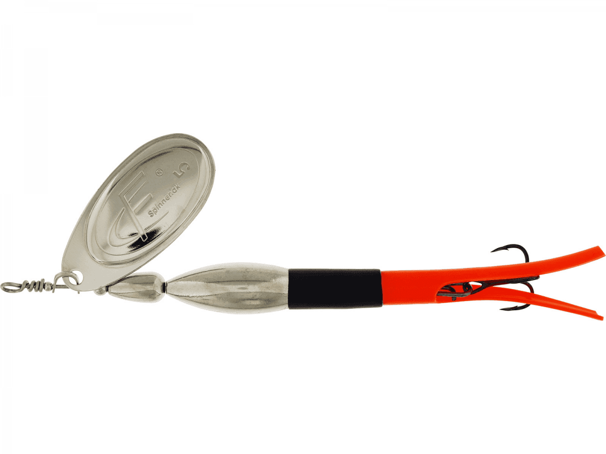 Westin Spinnare FC Bullet 40g (Color: Black/Fluo Orange/Silver Blade)