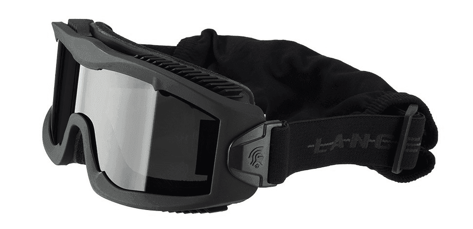 Lancer Tactical Goggles MAS20X Thermal - Smoke (Color: Black)